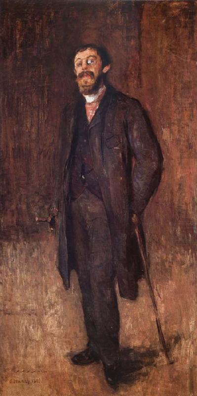 Edvard Munch The Man china oil painting image